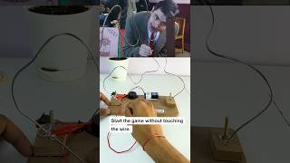 Electric Buzz Wire Game | Wire Loop Game #boardgames #fungames #scienceproject