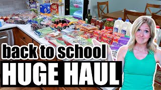 ULTIMATE Back to School Haul | HUGE GROCERY HAUL FOR BACK TO SCHOOL 2023