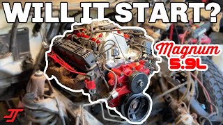 ‘96 Ram Off-road Build Engine Assembly