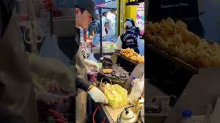 Korean Streetfood Bungeoppang Fish Shaped Pastry #shorts #shortvideo #youtubeshorts #short #foodie