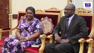 Secretary General Of OSC Held A Meeting With H E  Adama Barrow