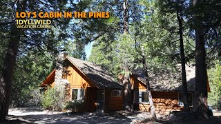 Loy's Cabin at Idyllwild Vacation Cabins - a 5 Bedroom, 2.5 Baths, Sleeps 10. Pet Friendly.