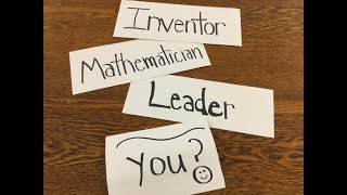 Book Talk: Inventor, Mathematician, Leader