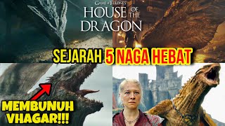 NAGA YANG BISA MENGALAHKAN VHAGAR! SEJARAH 5 NAGA HEBAT! PERANG BESAR TARGARYEN HOUSE OF THE DRAGON