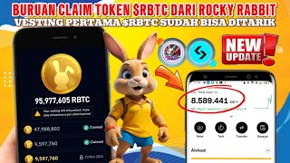 BURUAN KLAIM🤑 TOKEN $RBTC ROCKY RABBIT VESTING PERTAMA - ROCKY RABBIT AIRDROP