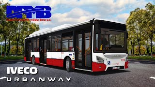 OMSI 2 Trailer - DPMB 7078 úprava: IVECO URBANWAY 12M CNG