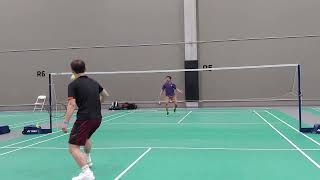 Drop shot works #badminton