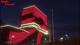 Chinese Red Theme Light Show