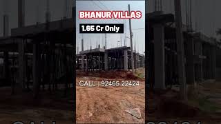 Triplex Villas For Sale In Bhanur ||