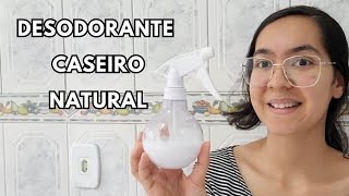 COMO FAZER DESODORANTE CASEIRO NATURAL COMO LEITE DE MAGNÉSIA