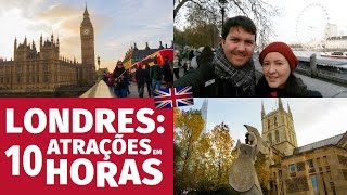 O QUE FAZER EM LONDRES em 1 DIA: caminhando em Londres - 10 PONTOS TURÍSTICOS