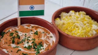 دجاج الزبده الهندي بتر تشيكين لذيذ فوق الخيال butter chicken| #الحلقه_الاولى #الهند