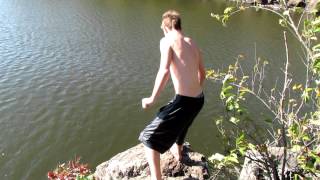 Taylors Falls cliff jumping