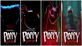 Trailer Comparison: Poppy Playtime Chapter 4 Chapter 3 Vs Chapter 2 Vs Chapter 1