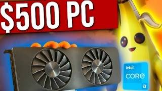 Intel Arc A750 Gaming PC vs Fortnite!