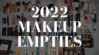 2022 Makeup Empties