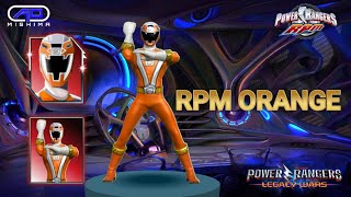 RPM Orange Ranger with Character Card