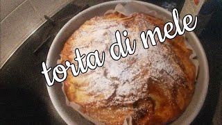 Torta di mele senza frusta elettrica