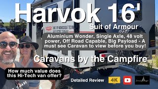 Harvok 16' Suit of Armour Caravan Review - Power Packed Action Van