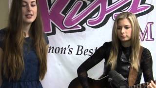 Jodi And Raquel Visit KISS FM