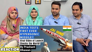 India Tests First Ever Hypersonic Missile! | Viral Video Of Launch Shocks The World | Reaction!!