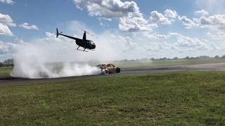 "The Smoke Show" | Car -V- Helicopter @ Uvalde, TX