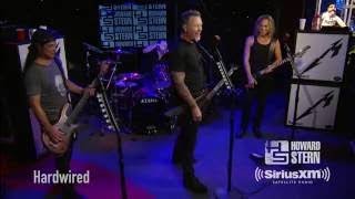 Metallica Hardwired Live on the Howard Stern Show