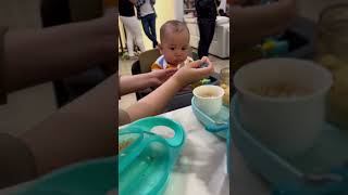 suapan mama gigi snack dulu baru nasi