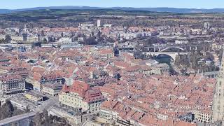 Orbiting Bern, Switzerland with Google Earth Studio