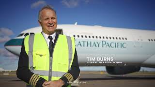 Cathay Pacific Airlines reawakening aircraft.....