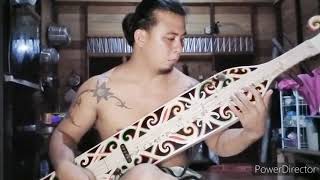 bermain sape dayak &  belajar lenturkan jari agar terbiasa#awensapeofficial