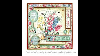 July Flower Market Folio Tutorial