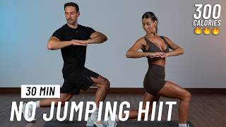 30 Min Full Body HIIT Workout - Burn Fat + Build Strength (No Jumping, No Equipment, No Repeats)