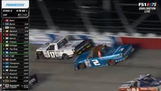 NICK SANCHEZ GREAT SAVE - 2023 BUCKLE UP SOUTH CAROLINA 200 NASCAR TRUCKS DARLINGTON