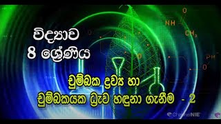 චුම්බකයක ද්‍රව්‍ය හා චුම්බකයක ධ්‍රැව හඳුනා ගැනීම | 1 කොටස  - 8 ශ්‍රේණිය (විද්‍යාව)