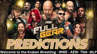 AEW Full Gear 2024 - Match Card Prediction!