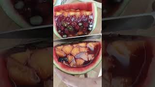 Желе в арбузе 🍉 musthave этого лета🔥