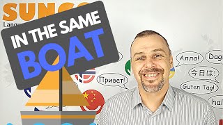 idioms 101 - in the same boat