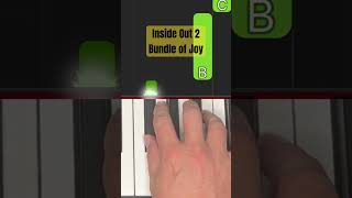 Inside Out 2 Bundle of Joy Play Along #piano #pianotutorial #easypiano