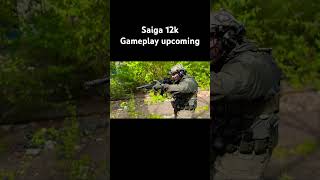 Tokyo Marui Saiga 12k HPA gameplay upcoming