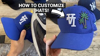 How to Iron Patches on Hats | #Shorts by William Costa