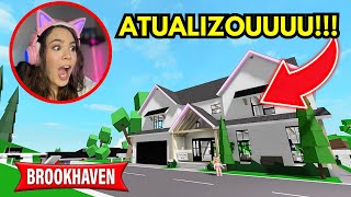 O BROOKHAVEN ATUALIZOUUU e TEM CASA NOVA!!! - ROBLOX