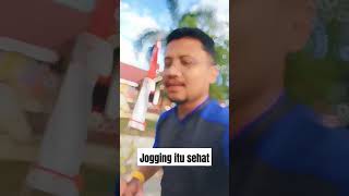 Jogging itu sehatkan pikiran dan badan #trending #shorts #jogging