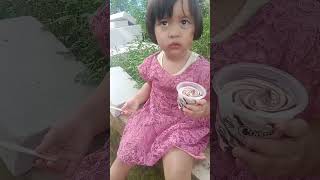 kita coba yah ice cream tutup cantik #tbl #ebl #viral #trends #cute #senengnya #lucunya