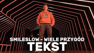 SMILESLOW - WIELE PRZYGÓD | TEKST