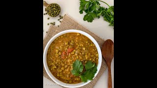 Green moong dal recipe - vegan, gluten free