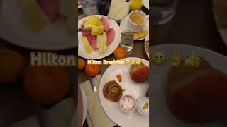 Yummy Breakfast at Hilton Habtuor City Dubai