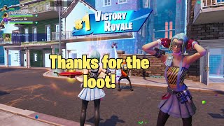 Thanks for the loot! Fortnite Trios and Duos Gameplay