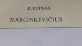 Justinas Marcinkevičius. Būk many...