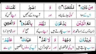 P15TF152 Tafseer Ul Quran Para 15 Surah Al   Kahf Ayaat 27  44